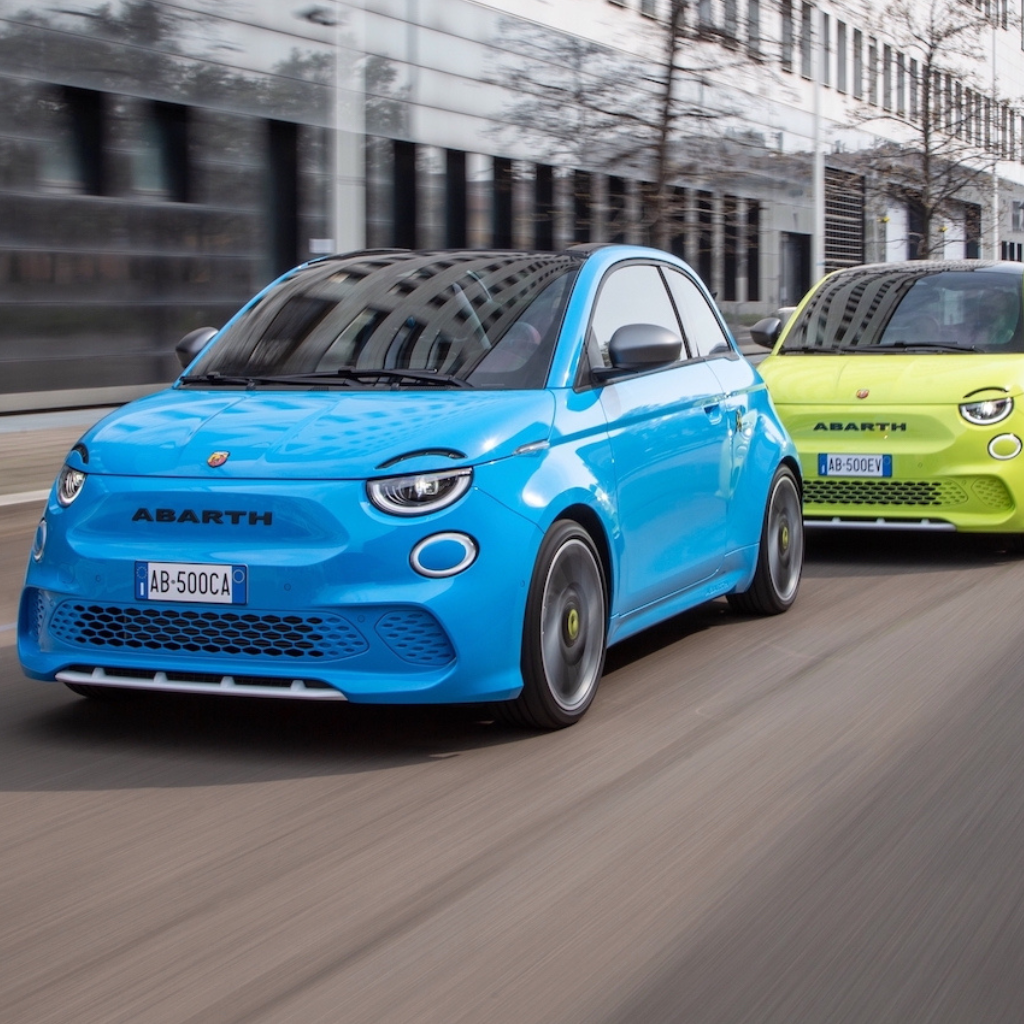 Abarth bleu