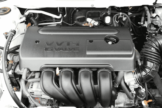 Batterie dans le moteur