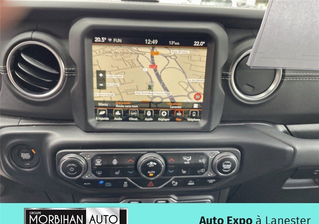 JEEP WRANGLER MY21 UNLIMITED 4XE 2.0 L T 380 CH PHEV 4X4 BVA8