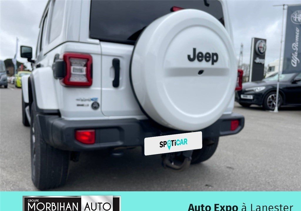 JEEP WRANGLER MY21 UNLIMITED 4XE 2.0 L T 380 CH PHEV 4X4 BVA8