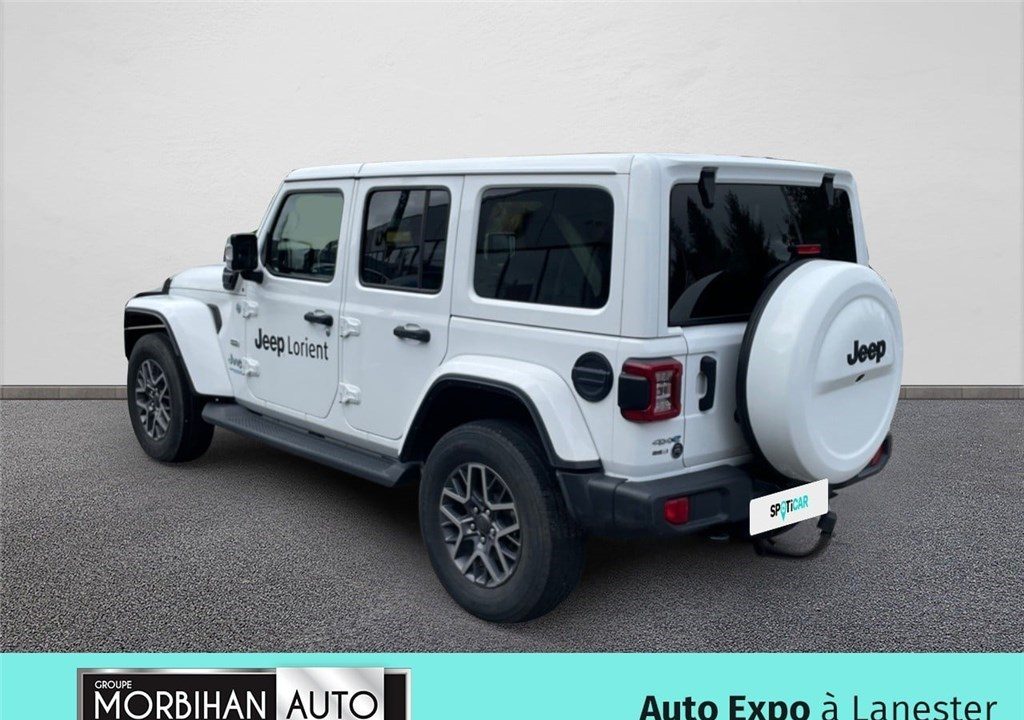 JEEP WRANGLER MY21 UNLIMITED 4XE 2.0 L T 380 CH PHEV 4X4 BVA8