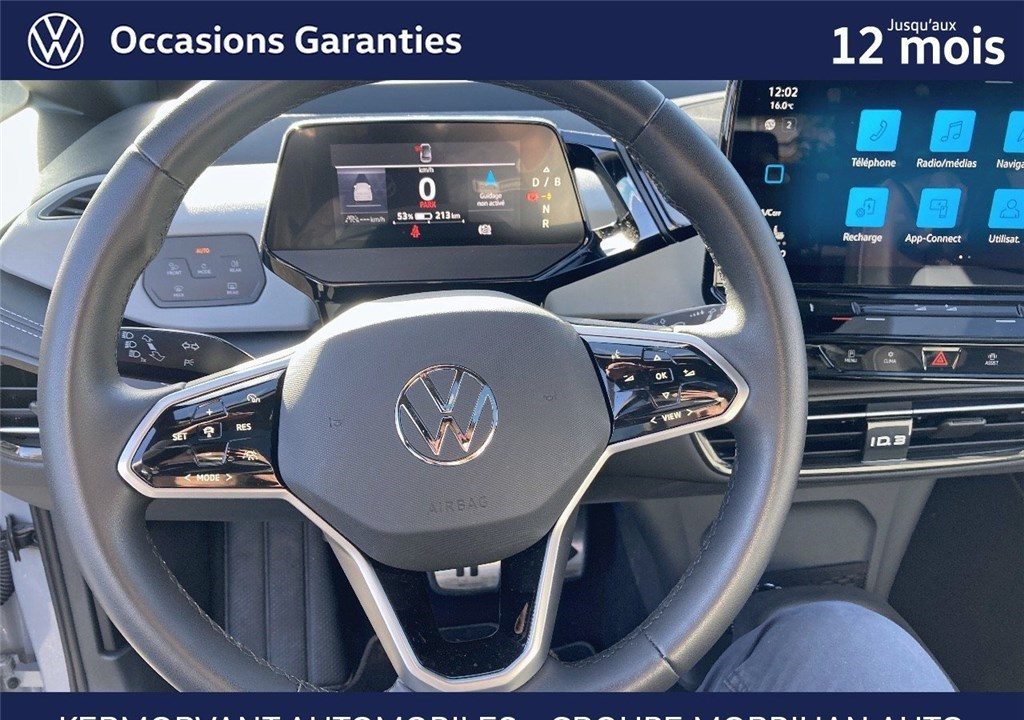 VOLKSWAGEN ID.3 204 CH PRO PERFORMANCE