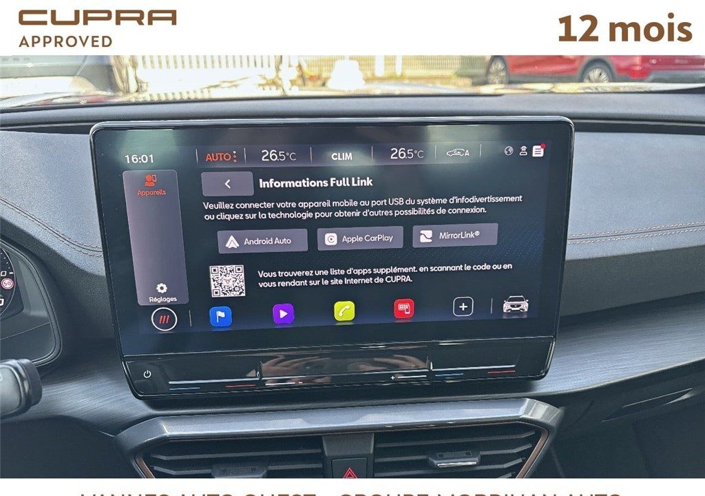 CUPRA FORMENTOR 1.5 TSI 150 CH DSG7