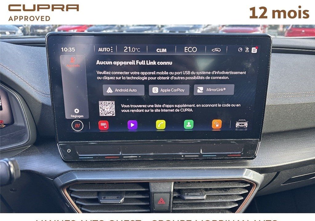 CUPRA FORMENTOR 1.4 E-HYBRID 245 CH DSG6