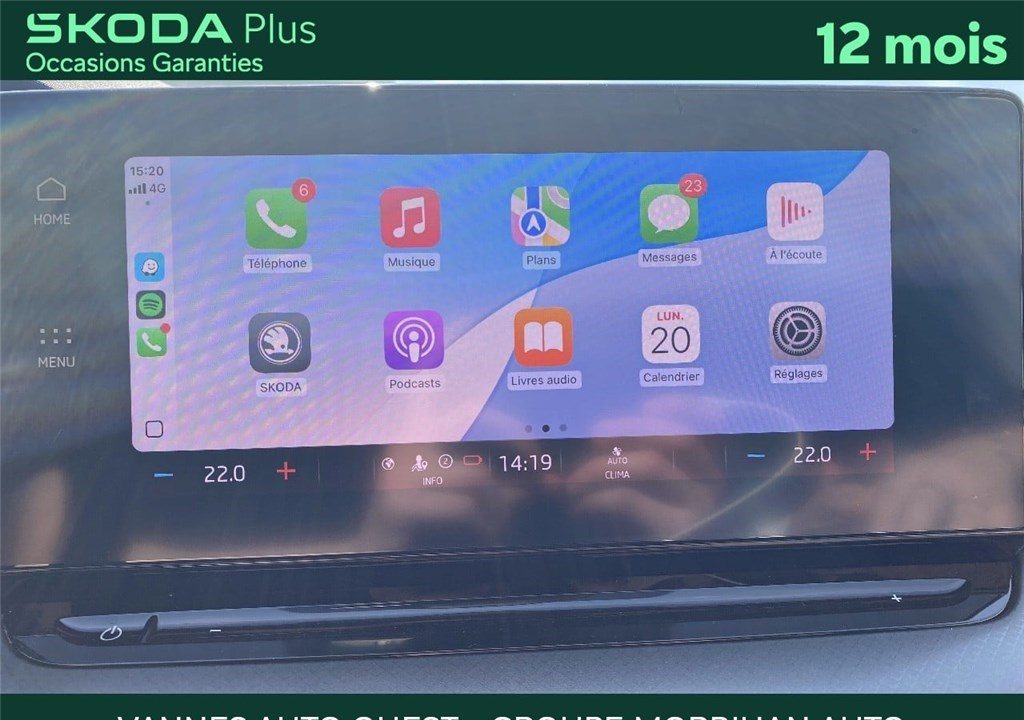 SKODA OCTAVIA COMBI 2.0 TDI 150 CH DSG7