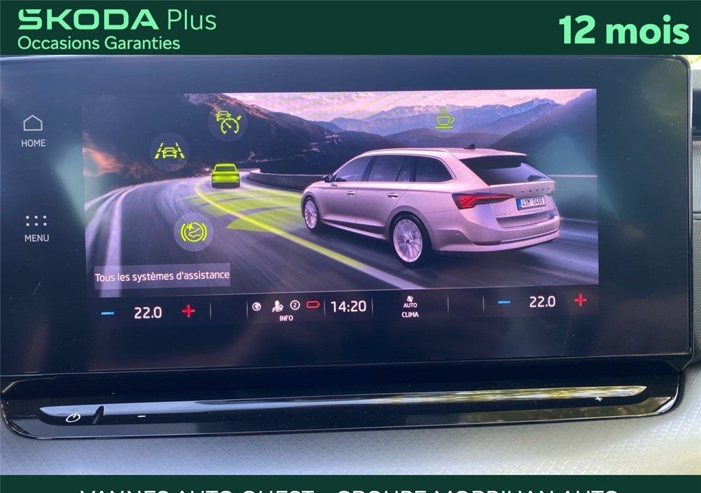 SKODA OCTAVIA COMBI 2.0 TDI 150 CH DSG7