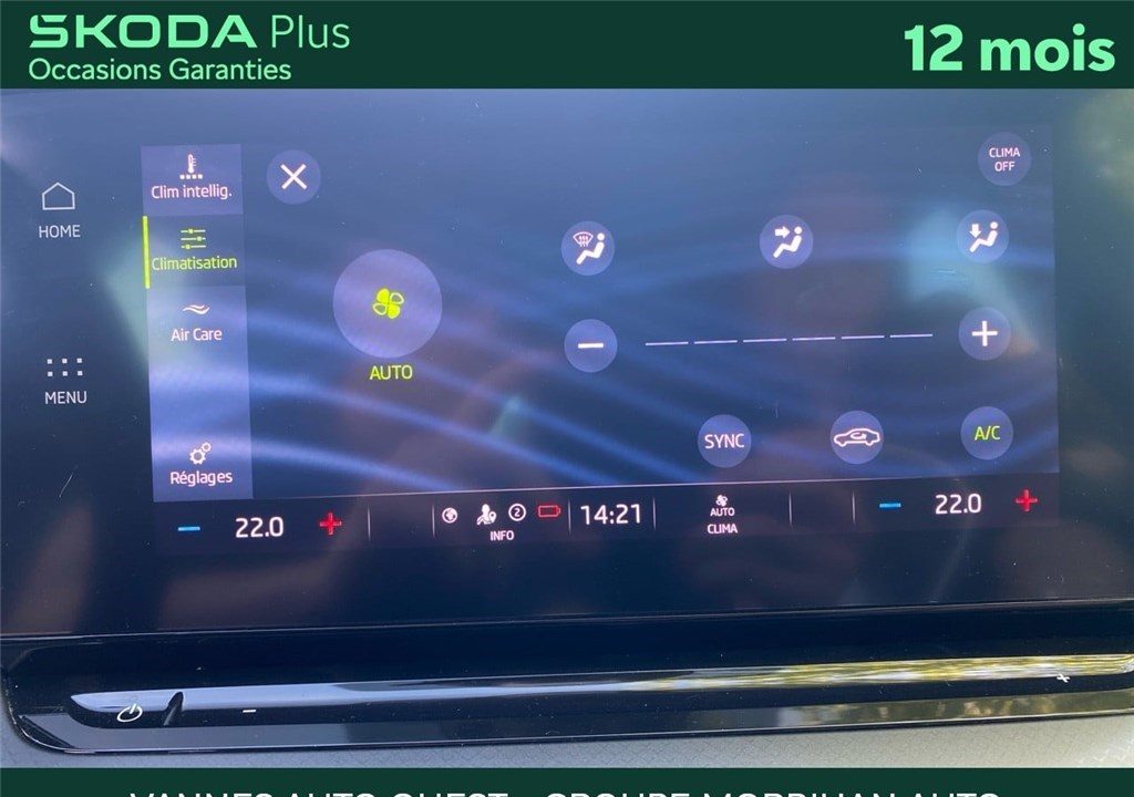 SKODA OCTAVIA COMBI 2.0 TDI 150 CH DSG7