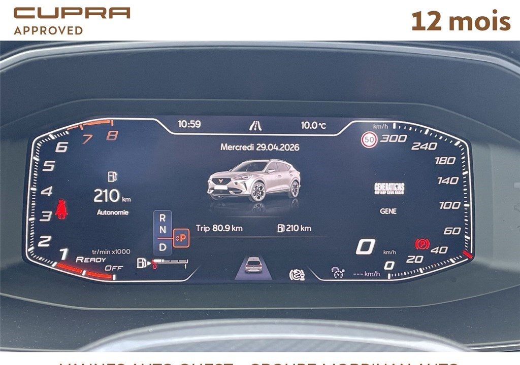 CUPRA FORMENTOR 1.5 TSI 150 CH DSG7