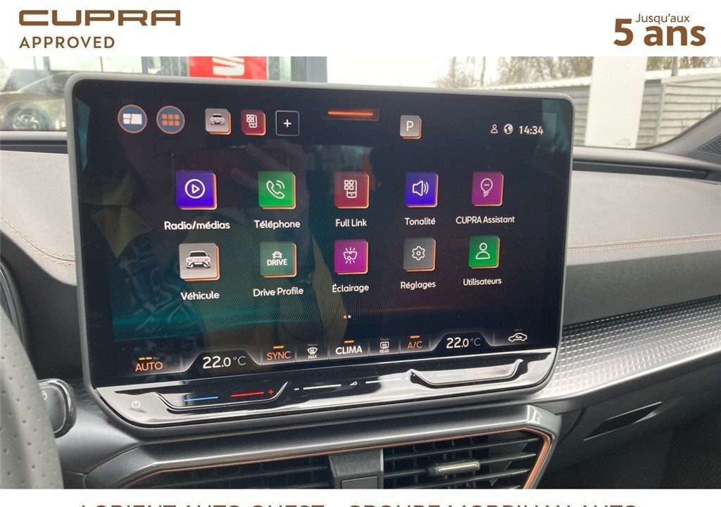 CUPRA LEON 1.5 ETSI HYBRID 150 CH DSG7