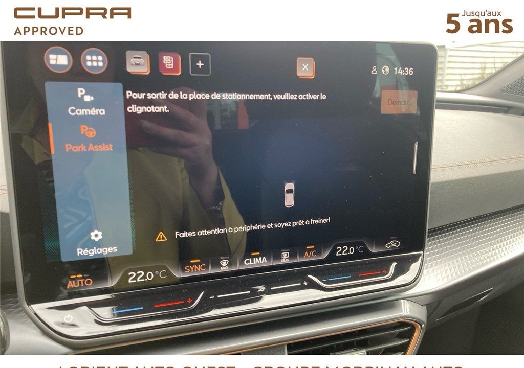 CUPRA LEON 1.5 ETSI HYBRID 150 CH DSG7