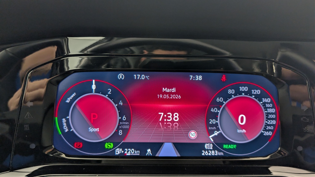 Volkswagen GOLF 8 1.4 HYBRIDE RECHARGEABLE OPF 204 DSG STYLE