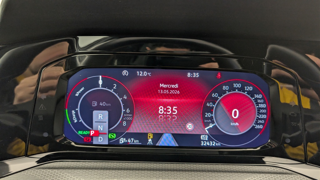 Volkswagen GOLF 8 1.4 HYBRIDE RECHARGEABLE OPF 245 DSG6 GTE