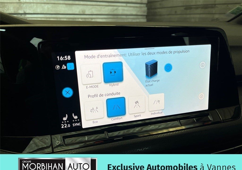 VOLKSWAGEN GOLF 1.4 HYBRID RECHARGEABLE OPF 245 DSG6