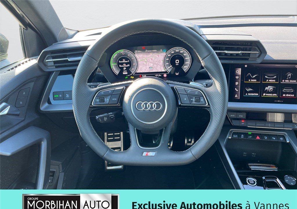 AUDI A3 SPORTBACK 40 TFSI E HYBRIDE RECHARGEABLE 204 S TRONIC 6