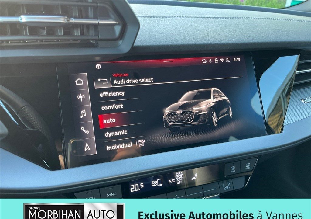 AUDI A3 SPORTBACK 40 TFSI E HYBRIDE RECHARGEABLE 204 S TRONIC 6