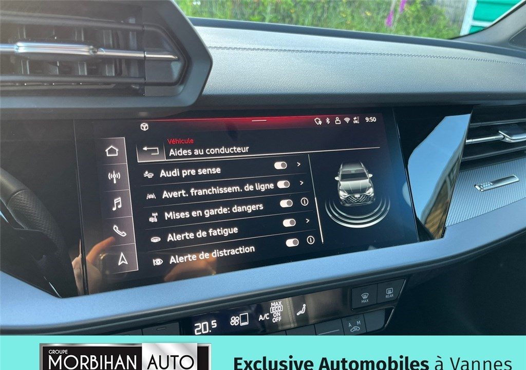 AUDI A3 SPORTBACK 40 TFSI E HYBRIDE RECHARGEABLE 204 S TRONIC 6