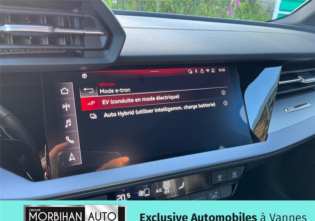 AUDI A3 SPORTBACK 40 TFSI E HYBRIDE RECHARGEABLE 204 S TRONIC 6