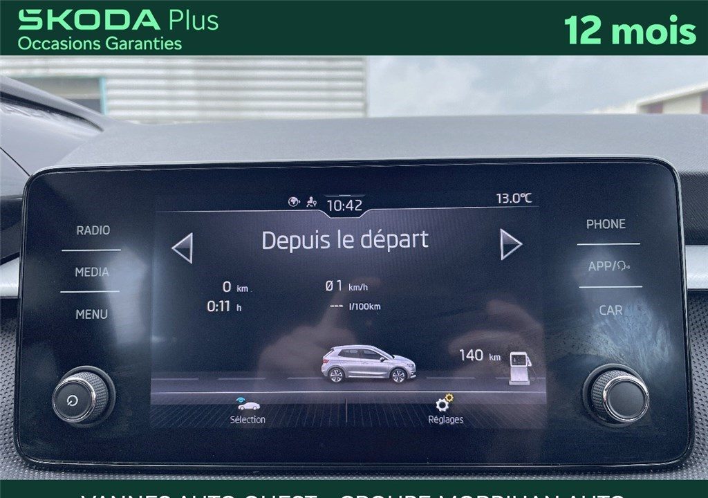 SKODA FABIA 1.0 TSI 95 CH BVM5