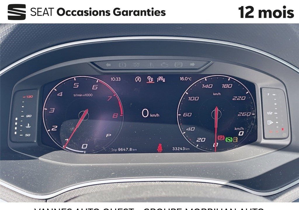 SEAT ARONA 1.0 TSI 110 CH START/STOP DSG7