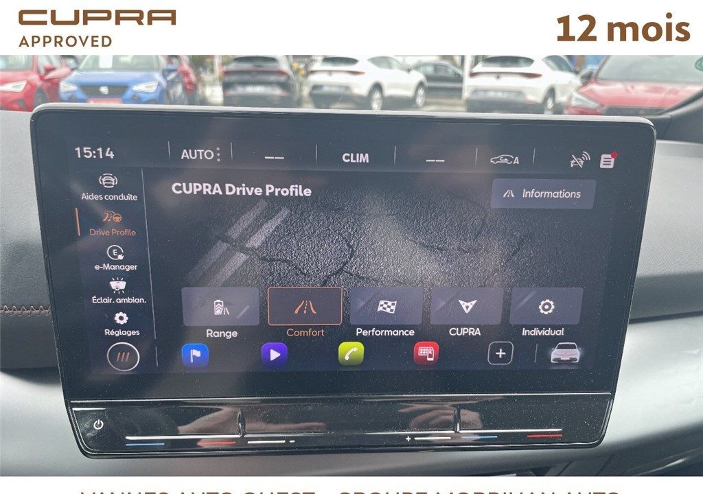 CUPRA BORN 230 CH – BATTERIE L