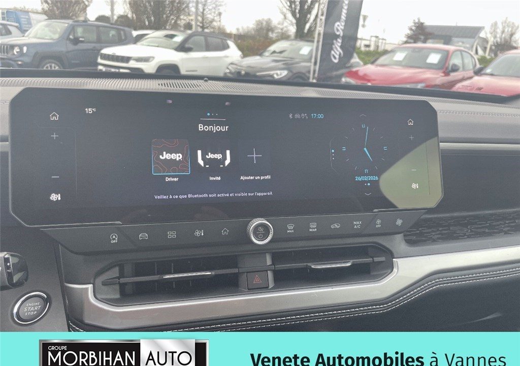 JEEP COMPASS 1.2 TURBO T3 145 CH BVR6 E-HYBRID 4X2