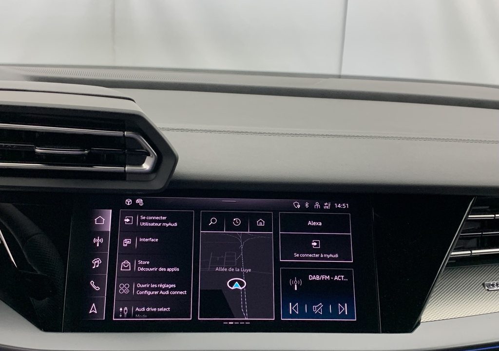 Audi A3 SPORTBACK NOUVELLE 45 TFSI E HYBRIDE RECHARGEABLE 272 S TRONIC 6 S LINE