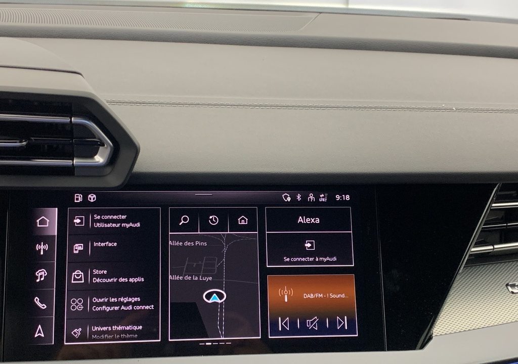 Audi A3 SPORTBACK NOUVELLE 45 TFSI E HYBRIDE RECHARGEABLE 272 S TRONIC 6 S LINE