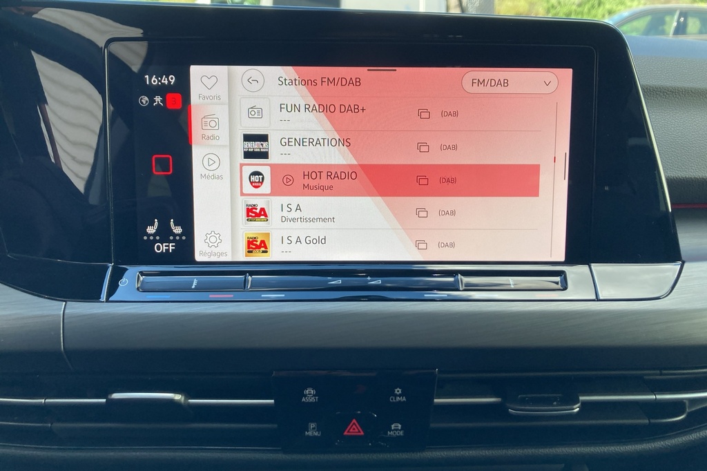 Volkswagen GOLF 8 1.4 HYBRIDE RECHARGEABLE OPF 204 DSG STYLE
