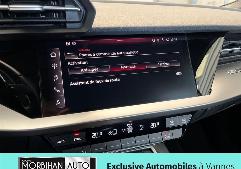 AUDI A3 SPORTBACK 40 TFSIE 204 S TRONIC 6