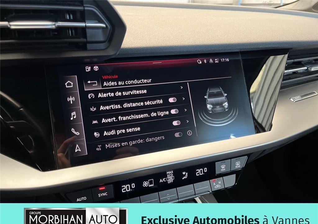 AUDI A3 SPORTBACK 40 TFSIE 204 S TRONIC 6