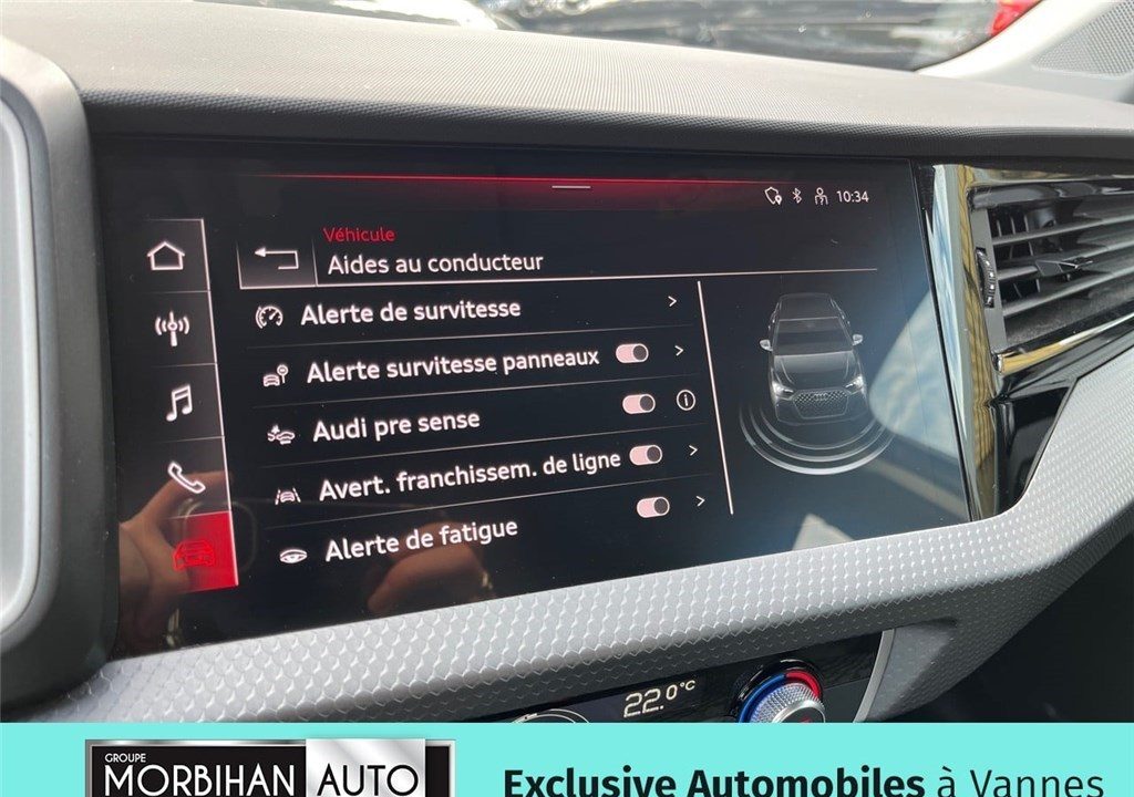 AUDI A1 SPORTBACK 25 TFSI 95 CH S TRONIC 7