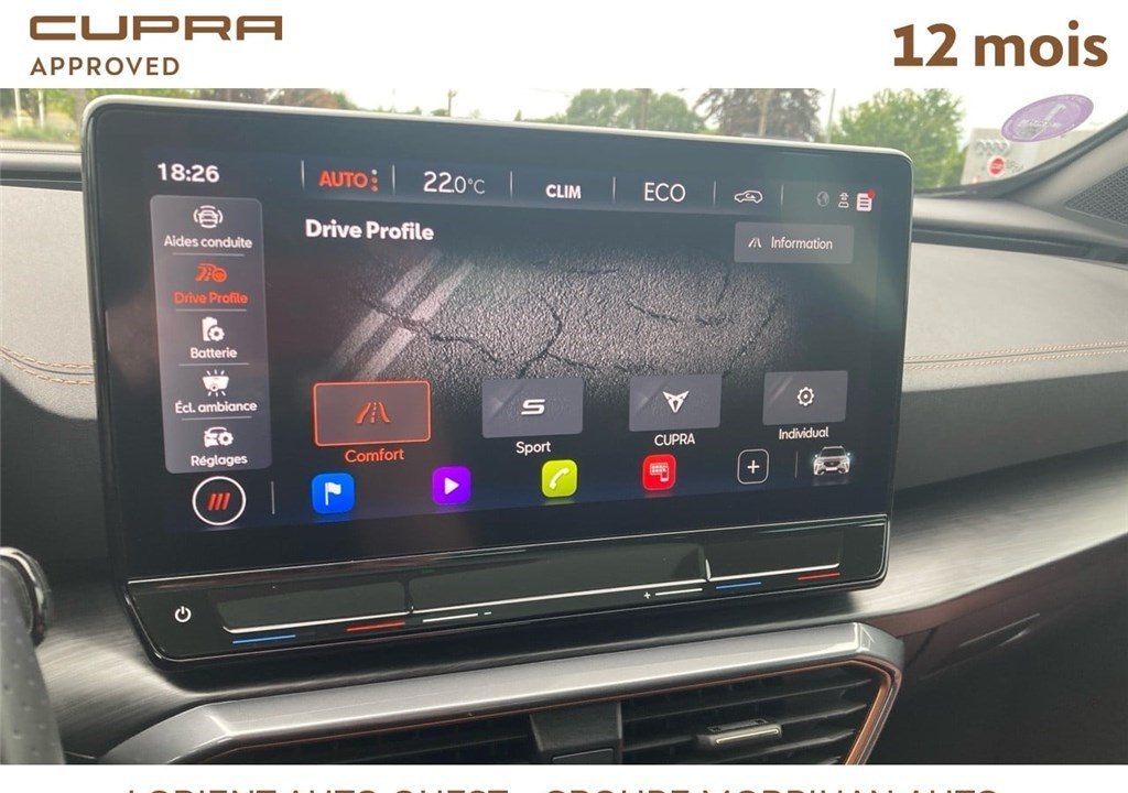 CUPRA FORMENTOR 1.4 E-HYBRID 245 CH DSG6