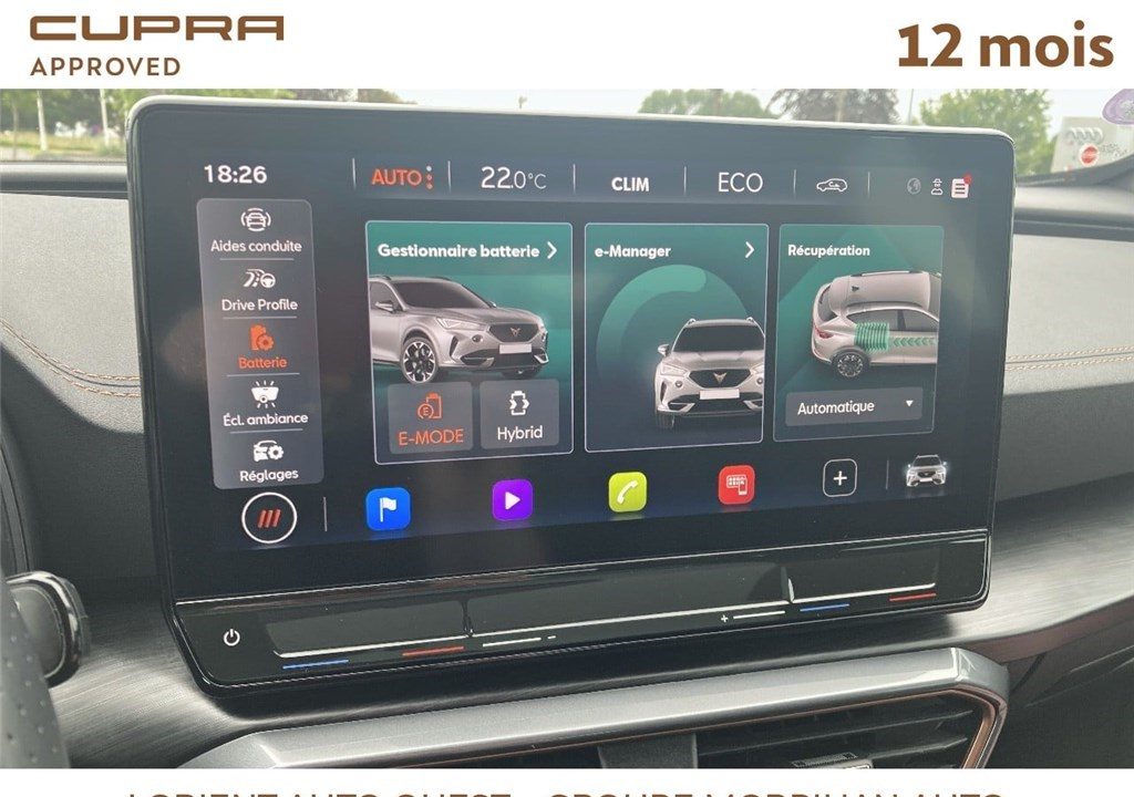 CUPRA FORMENTOR 1.4 E-HYBRID 245 CH DSG6