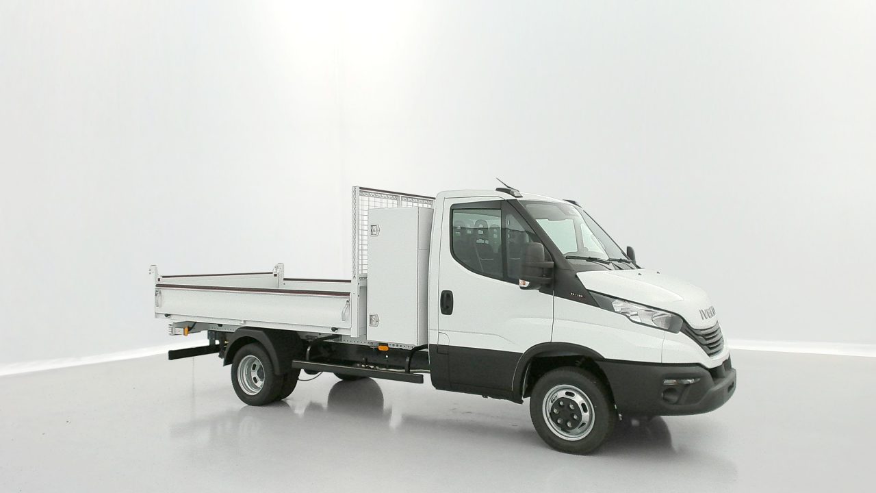 Iveco DAILY 35C16H 3.0 160ch 3750 QUAD-TOR Benne + Coffre