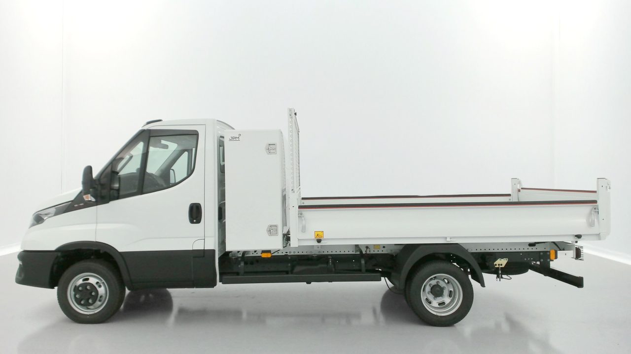 Iveco DAILY 35C16H 3.0 160ch 3750 QUAD-TOR Benne + Coffre