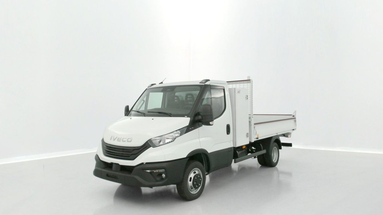 Iveco DAILY 35C16H 3.0 160ch 3750 QUAD-TOR Benne + Coffre