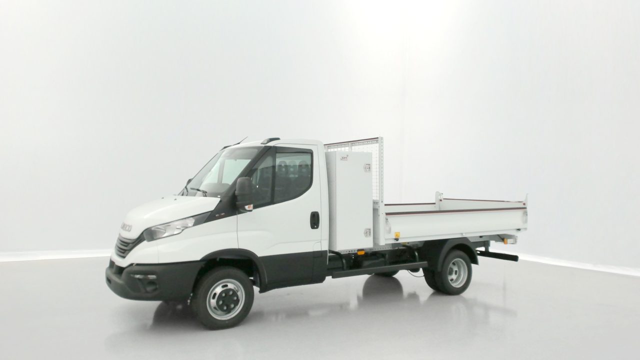 Iveco DAILY 35C16H 3.0 160ch 3750 QUAD-TOR Benne + Coffre