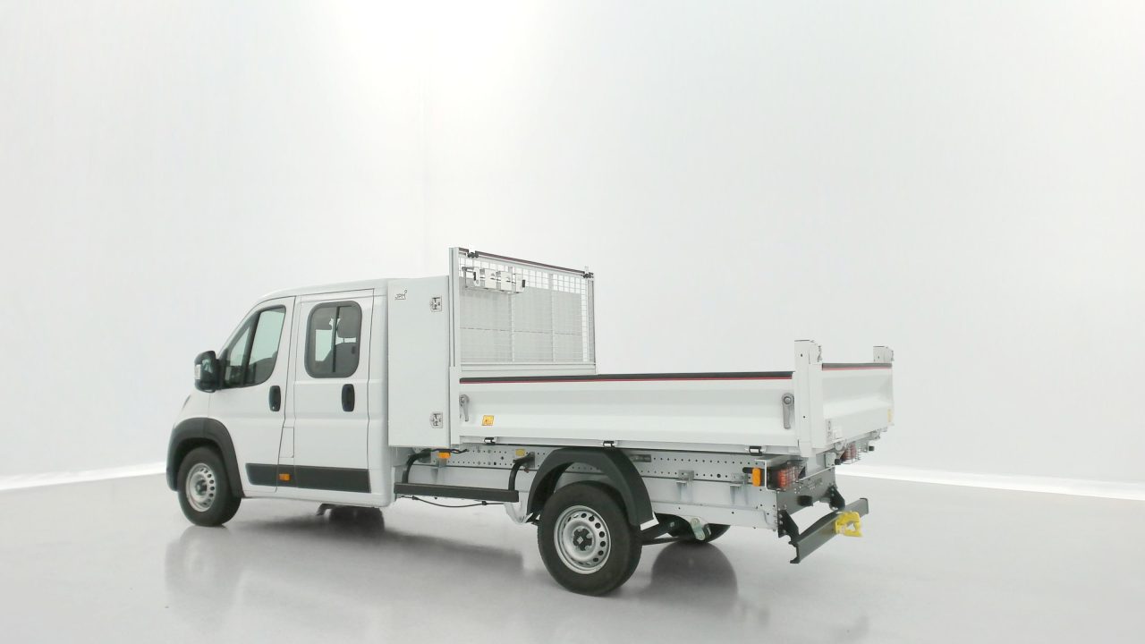 Fiat DUCATO CA L4 3.5t Maxi 2.2 180ch Heavy Duty Benne Aluminium + Coffre JPM