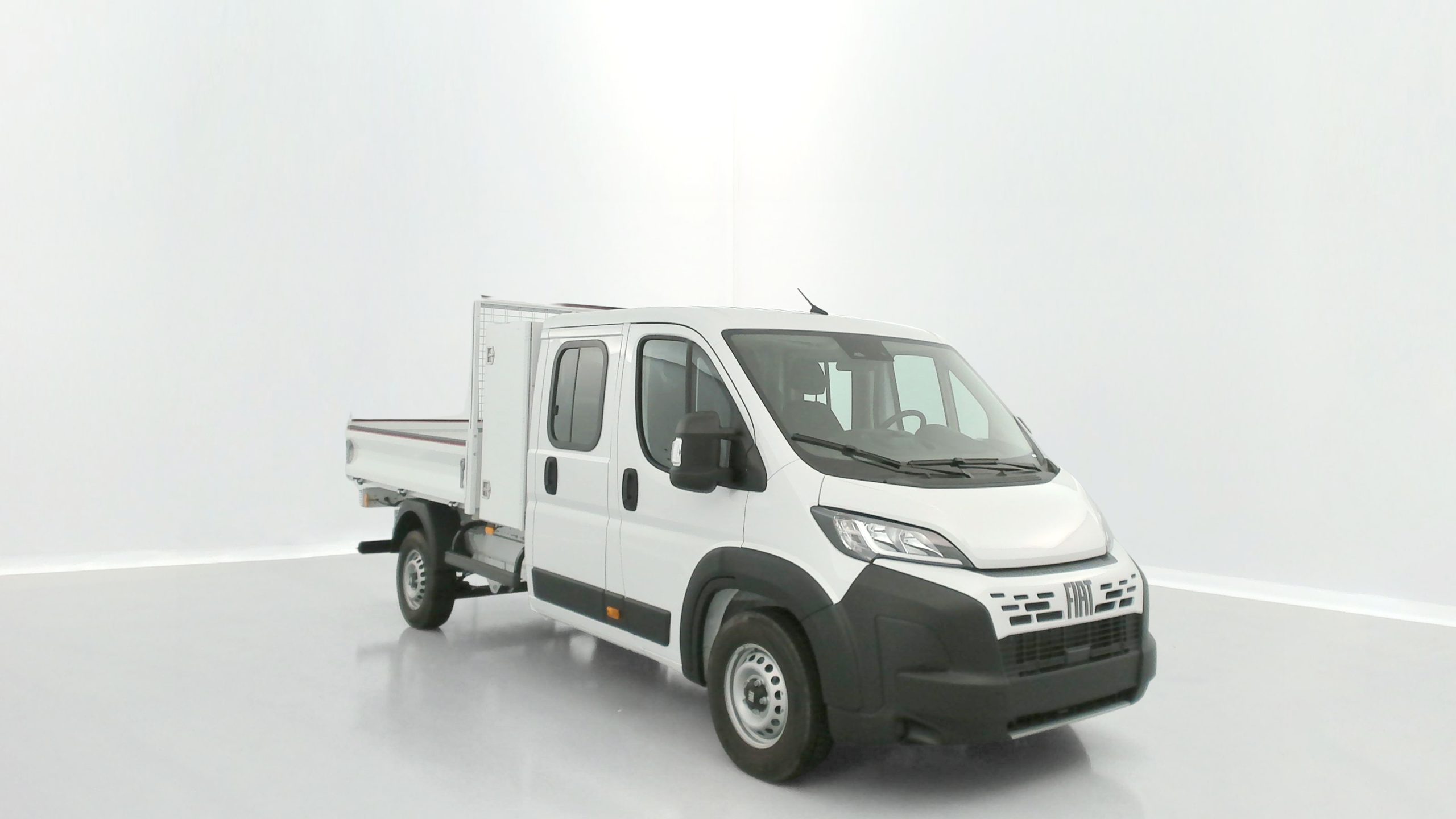 Fiat DUCATO CA L4 3.5t Maxi 2.2 180ch Heavy Duty Benne Aluminium + Coffre JPM
