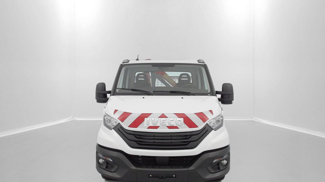 Iveco DAILY 35S14H 3750 2.3 136ch Benne Alu JPM + Grue PK 2900